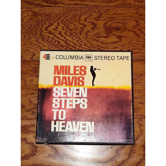 Seven Steps To Heaven by Miles Davis 4 Track Columbia Reel to Reel Tape CQ 594